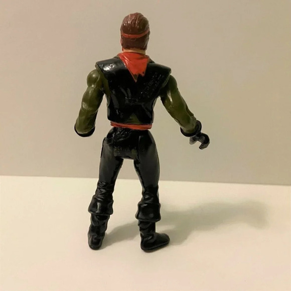 Vintage 1991 Swashbuckling Peter Pan Action Figure Disney Hook  TriStar Pictures - Picture 4 of 9